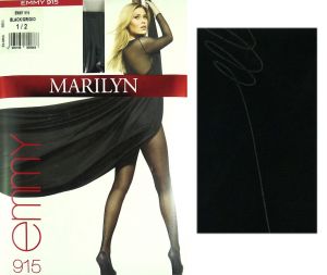 Marilyn EMMY 915 R1/2 rajstopy szew black wyprzedaż